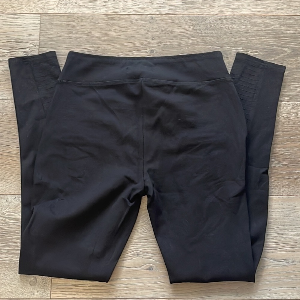 Abercrombie & Fitch Black Moto Leggings -Small - Picture 5 of 8